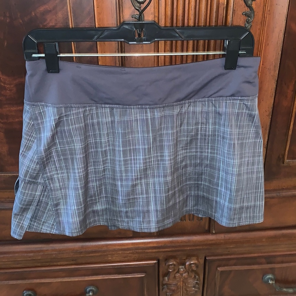 Lululemon Pace Rival skirt: 12 inch length